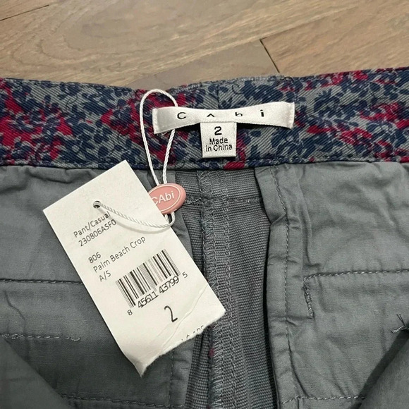 NWT! Cabi Palm Beach Crop Style 806 Size 2 - Picture 5 of 7